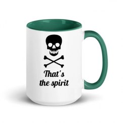 15oz Ceramic Mug with Color Inside