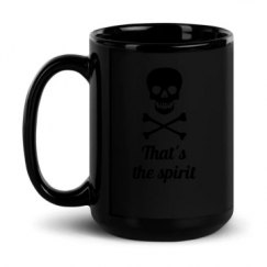 15oz Black Glossy Mug