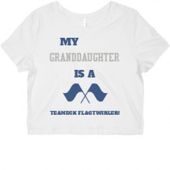 Ladies Slim Fit Crop Top Tee