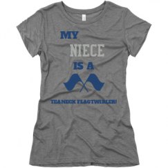 Ladies Slim Fit Super Soft Triblend Tee