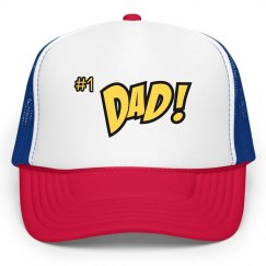 #1 dad hat