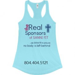 Ladies Slim Fit Racerback Tank Top