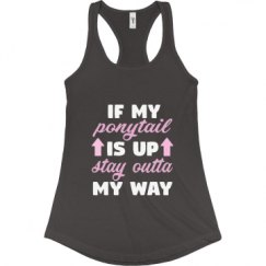 Ladies Slim Fit Racerback Tank Top