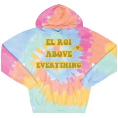 Unisex Tie-Dye Fleece Hoodie