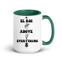 15oz Ceramic Mug with Color Inside