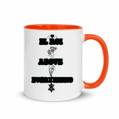 11oz Ceramic Mug with Color Inside