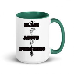 15oz Ceramic Mug with Color Inside