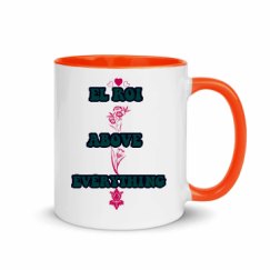 11oz Ceramic Mug with Color Inside