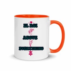 11oz Ceramic Mug with Color Inside