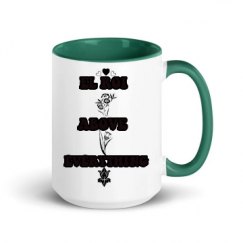 15oz Ceramic Mug with Color Inside