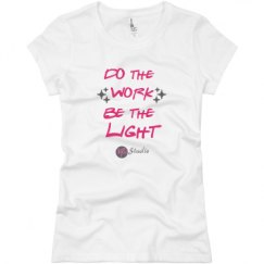 Ladies Slim Fit Basic Promo Jersey Tee