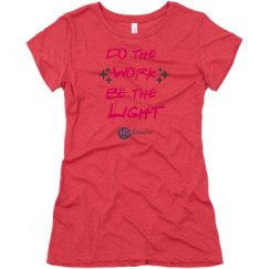 Ladies Slim Fit Super Soft Triblend Tee