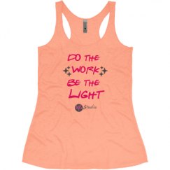 Ladies Slim Fit Super Soft Racerback Triblend Tank
