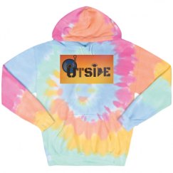 Unisex Tie-Dye Fleece Hoodie