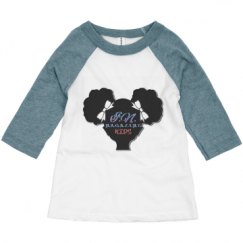 Toddler 3/4 Sleeve Raglan Tee