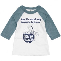 Toddler 3/4 Sleeve Raglan Tee