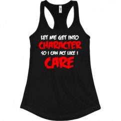 Ladies Slim Fit Racerback Tank Top
