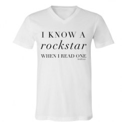 Unisex V-Neck Jersey Tee