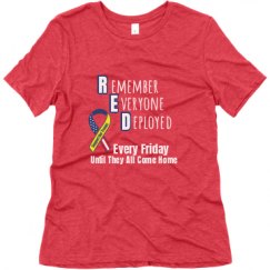 Ladies Relaxed Fit Super Soft Triblend Tee