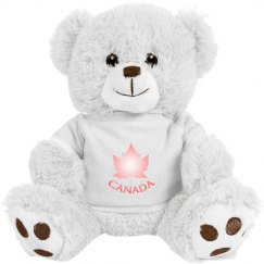 Canada Polar Teddy Bear Canada Souvenir Stuffed Animal