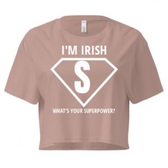 Ladies Festival Cali Crop Top Tee