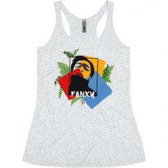 Ladies Slim Fit Super Soft Racerback Triblend Tank