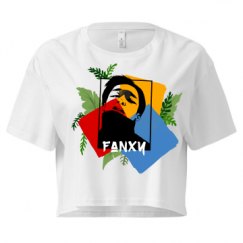 Ladies Festival Cali Crop Top Tee