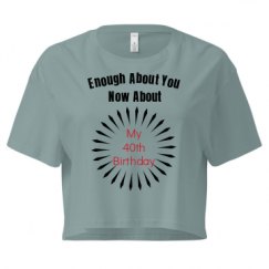 Ladies Festival Cali Crop Top Tee