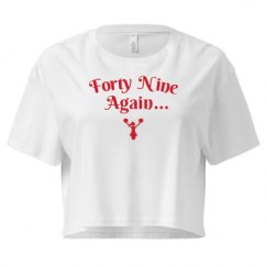 Ladies Festival Cali Crop Top Tee