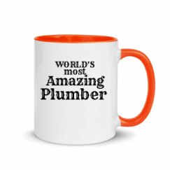 11oz Ceramic Mug with Color Inside