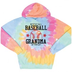 Unisex Tie-Dye Fleece Hoodie