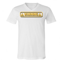 Unisex V-Neck Jersey Tee