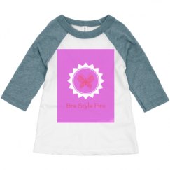 Toddler 3/4 Sleeve Raglan Tee