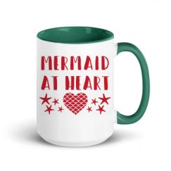 15oz Ceramic Mug with Color Inside