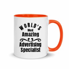 11oz Ceramic Mug with Color Inside