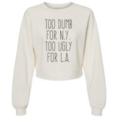 Women's Raglan Pullover Fleece