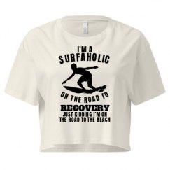 Ladies Festival Cali Crop Top Tee