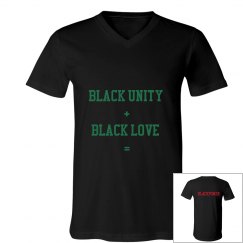 Black Unity, Black Love, BlackPower--Men T