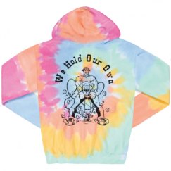 Unisex Tie-Dye Fleece Hoodie