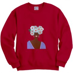 Unisex Film and Foil Crewneck Sweatshirt