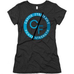 Ladies Slim Fit Super Soft Triblend Tee