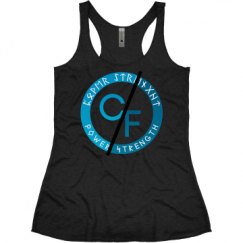 Ladies Slim Fit Super Soft Racerback Triblend Tank