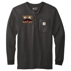 Unisex Carhartt Long Sleeve Henley Tee