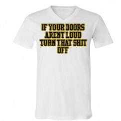 Unisex V-Neck Jersey Tee