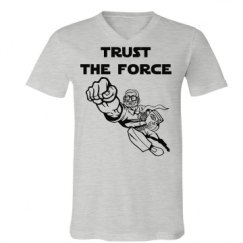 Unisex V-Neck Jersey Tee