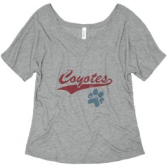 Ladies Flowy Slouchy Tee