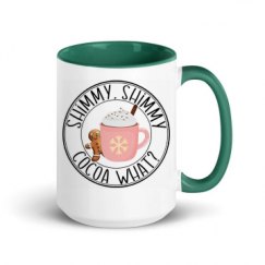 15oz Ceramic Mug with Color Inside