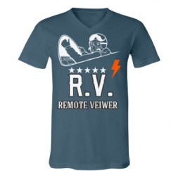 Unisex V-Neck Jersey Tee