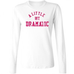 Ladies Relaxed Fit Basic Long Sleeve Tee