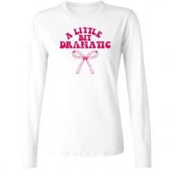 Ladies Relaxed Fit Basic Long Sleeve Tee